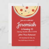 Kaas Pizza Taart Toppings Restaurant Kaart (Voorkant)