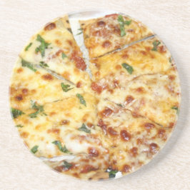 Kaas Pizza Zandsteen Onderzetter