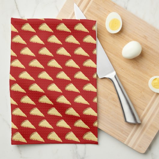 Kaas Pizzadag Theedoek (Quarter Fold)