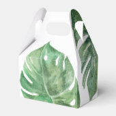 Kaas plant tropisch hout bedankdoosjes (Achterkant)