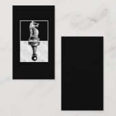  Kaas Player Pawn en Knight Boardgame Visitekaartje (Voorkant / Achterkant)