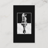  Kaas Player Pawn en Knight Boardgame Visitekaartje (Voorkant)