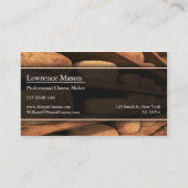 Kaas Producer/Maker Foto Visitekaartje (Achterkant)