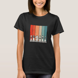Kaas Retro Chess 1 T-shirt