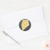 Kaas Ronde Sticker (Envelop)