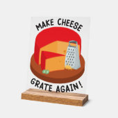 Kaas rooster opnieuw maken acryl bord (Hoek)