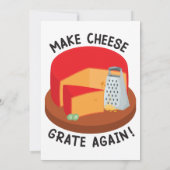 Kaas rooster opnieuw maken kaart (Achterkant)