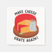 Kaas rooster opnieuw maken servet (Voorkant)