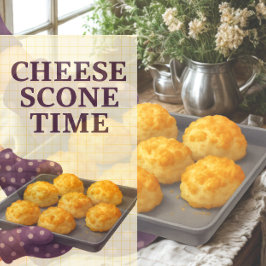 Kaas Scone Theedoek Cottagecore Keukencadeau