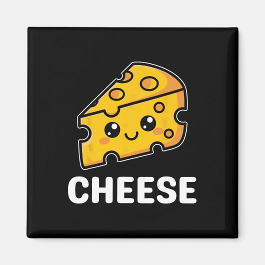 Kaas Slice Mac Macaroni Kawaii Halloween kostuum Magneet (Voorkant)
