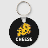 Kaas Slice Mac Macaroni Kawaii Halloween kostuum Sleutelhanger (Voorkant)