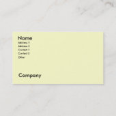 Kaas Slices Visitekaartje (Achterkant)