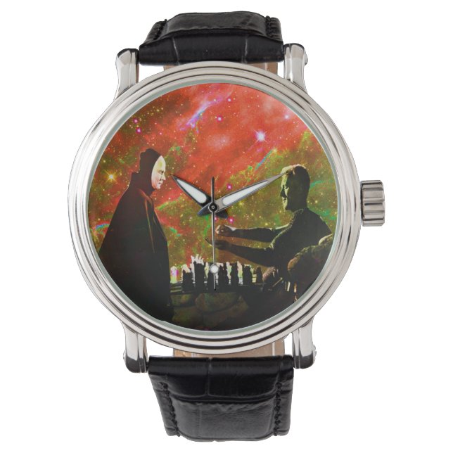 Kaas spelen met de dood horloge (Voorkant)