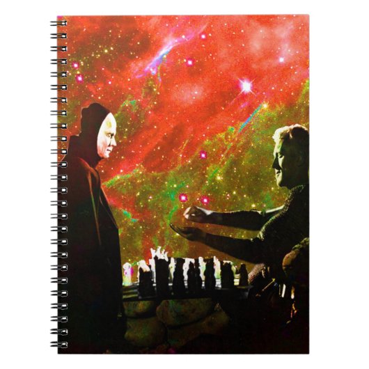 Kaas spelen met de dood notitieboek (Voorkant)