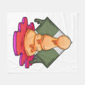 Kaas stuk Pawn Fleece Deken (Voorkant (Horizontaal))