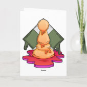 Kaas stuk Pawn Kaart (Achterkant)