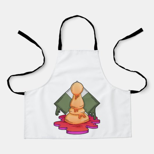 Kaas stuk Pawn Schort (Voorkant)