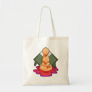 Kaas stuk Pawn Tote Bag