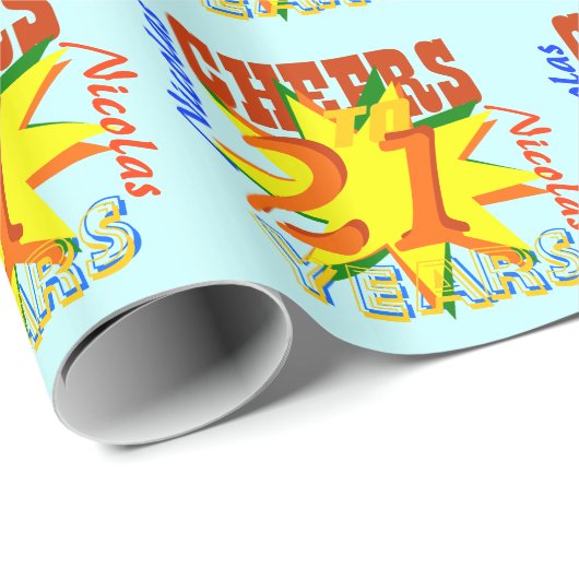 Kaas tot 21 jaar cadeaupapier (Rol Hoek)