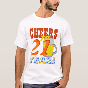 Kaas tot 21 jaar na geboorte t-shirt