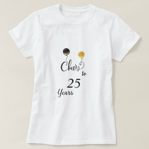 Kaas tot 25 jaar t-shirt
