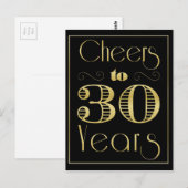 Kaas tot 30 jaar briefkaart (Voorkant / Achterkant)