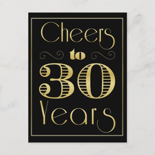 Kaas tot 30 jaar briefkaart (Voorkant)