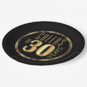 Kaas tot 30 jaar papieren bordje (Gekanteld)