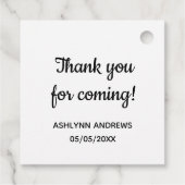 Kaas tot 40 jaar bedankjes labels (Achterkant)