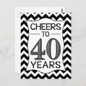 Kaas tot 40 jaar briefkaart (Voorkant / Achterkant)