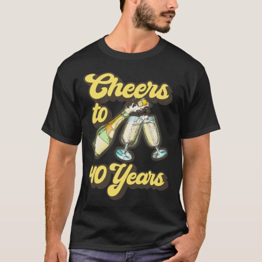 Kaas tot 40 jaar t-shirt (Voorkant)