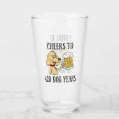 Kaas tot 420 mg dog jaar 60e verjaardag glas (Voorkant)