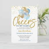 Kaas tot 50 jaar 50 jaar kaart (Staand voorkant)