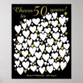 Kaas tot 50 jaar - 50 jaar poster (Voorkant)
