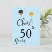 Kaas tot 50 jaar kaart (Staand voorkant)