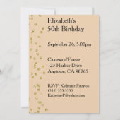 Kaas tot 50 jaar kaart (Achterkant)