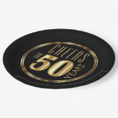 Kaas tot 50 jaar papieren bordje (Gekanteld)