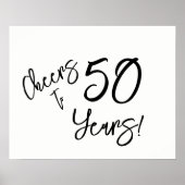 Kaas tot 50 jaar Poster (Voorkant)