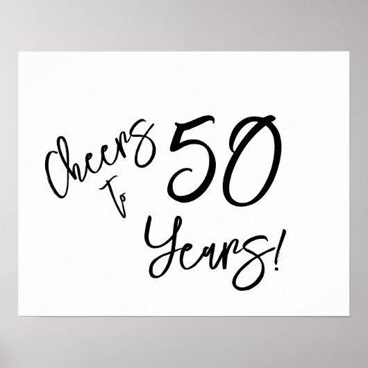 Kaas tot 50 jaar Poster (Voorkant)