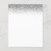 Kaas tot 50 jaar Silver Gold Glitter Champagne I (Achterkant)