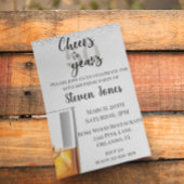 Kaas tot 50 jaar Silver Gold Glitter Whiskey Kaart