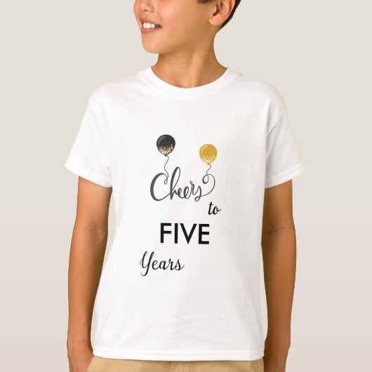 Kaas tot 5 jaar t-shirt (Voorkant)