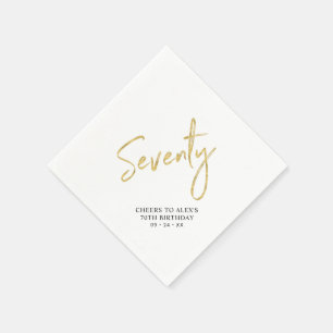 Kaas tot 70   Moderne volwassen 70e verjaardag Par Servet