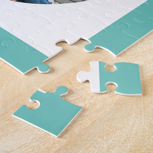 Kaas tot 80 jaar Nummer 80 Photo Collage Square Legpuzzel (Zijkant)