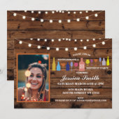 Kaas tot jaren Alle Drinken van de verjaardagsbali Kaart (Voorkant / Achterkant)