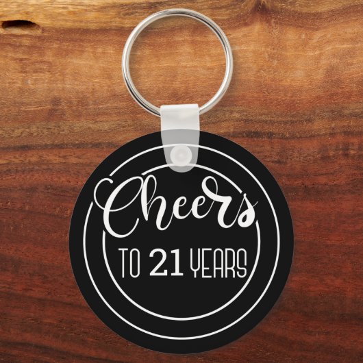 Kaas (uw leeftijd) Sleutelhanger (Voorkant)