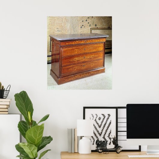 Kaas van de laden, Louis-Philippe-periode Poster (Thuiskantoor)