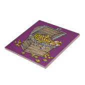 Kaas van goud tegeltje (Zijkant)