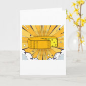 Kaas vol gaten op elke manier kaart (Gele Bloem)