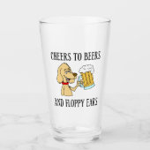 Kaas voor bier en pap-oorts glas (Voorkant)